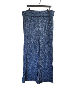 Cato Wide Leg Pants fold over waist Knit Leggings/Pants Womens size 18/20W